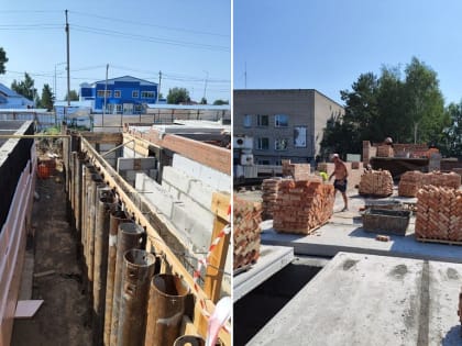 В Новосибирской области для полной перестройки снесли два корпуса больницы