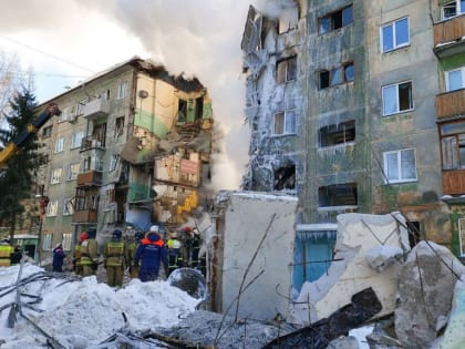 Тела погибших на месте взрыва в Новосибирске доставали по частям