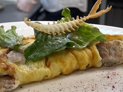 Вафли с уткой и десерт с белыми грибами предлагают на фестивале завтраков