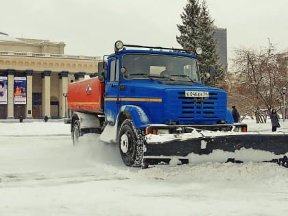 Где будут убирать снег 14 февраля в Новосибирске — список улиц