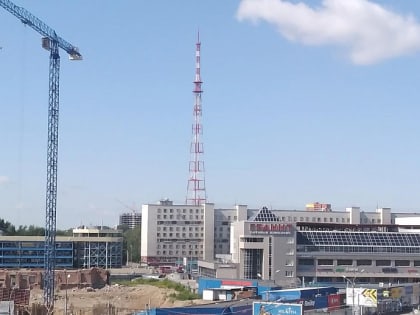 Подсветку, экран и прожекторы установят на телебашне в Новосибирске