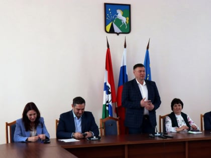 В администрации района прошла торжественная встреча Законодательного собрания Новосибирской области