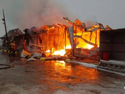 Сгорело придорожное кафе — прокуратурой организована проверка