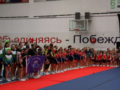 Открытие соревнований по чир спорту