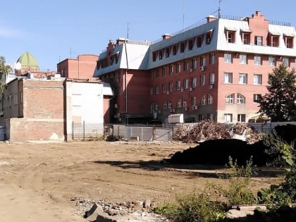 Взорвавшийся на Линейной дом полностью снесли — котлован засыпали
