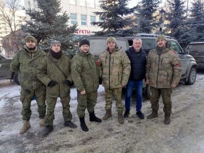 Новосибирский внедорожник прибыл в Луганск!