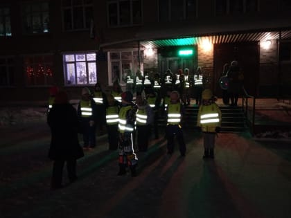 Акцию «Засветись!» провели юные инспекторы