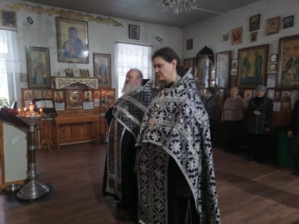 Богослужения 1-ой седмицы Великого поста в храме во имя Святителя Николая Чудотворца р. п. Ордынское