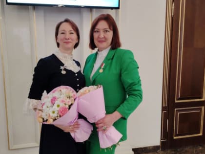 Многодетная мама из Бердска получила знак отличия «За материнскую доблесть»