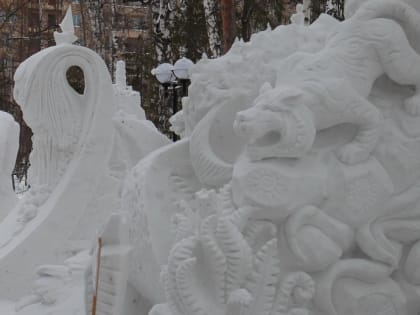 Фантазии о родных краях: чем удивил новый фестиваль снежной скульптуры