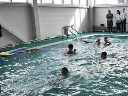 Построить бассейн с двумя чашами в Багане позволил проект «Единой России»