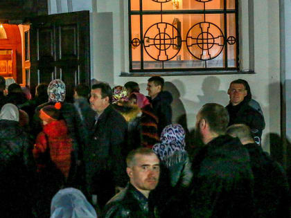 Мэр Кудрявцев поздравил верующих с главным православным праздником