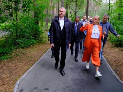 Губернатор поставил задачи по защите зелёного каркаса Новосибирска