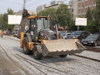 Уложить асфальт и тротуары на проспекте Маркса обещают к 1 сентября