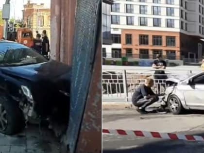 Отлетевшая на тротуар «Королла» задавила девушку на Красном проспекте