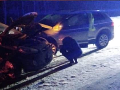 Под Новосибирском в аварии погибли три пассажира Hyundai Solaris