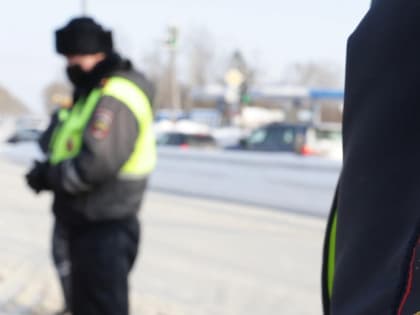 Автоинспекторы согрели семью с ребёнком в 34-градусный мороз