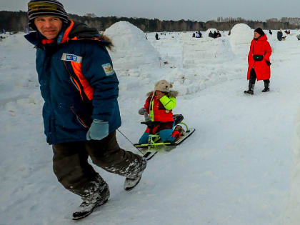Выросший у Обского моря «Город эскимосов» оценил мэр Кудрявцев