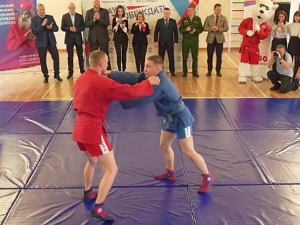 Зал самбо открыли ещё в одном колледже Новосибирска