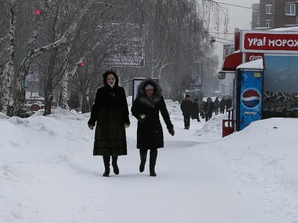 Резкое похолодание до −28 несёт в Новосибирск антициклон из Арктики