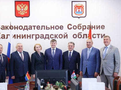 Депутаты региональных парламентов Новосибирской и Калининградской областей договорились о сотрудничестве