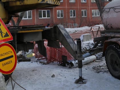 Проезд по улице Весенней закрыли до 4 января из-за ремонта теплотрассы