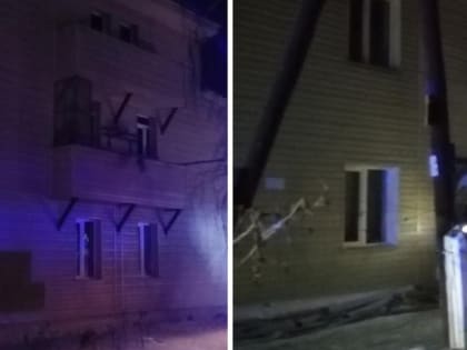 Обшитый сайдингом «евробарак» снова загорелся на улице Костычева