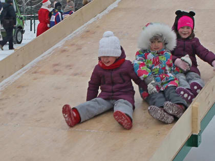 Горки в четырёх новосибирских парках закрыли из-за потепления