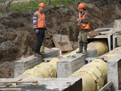 Улицу Фрунзе раскопали возле НГУЭУ до 12 сентября