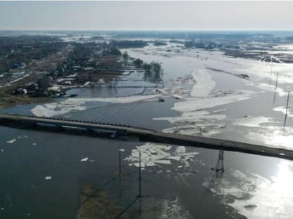 В четырёх района Новосибирской области затруднено движение транспорта из-за паводка