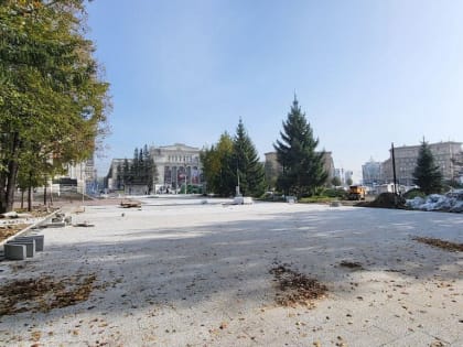 Мэрия опять сдвинула сроки: когда откроют сквер в центре Новосибирска