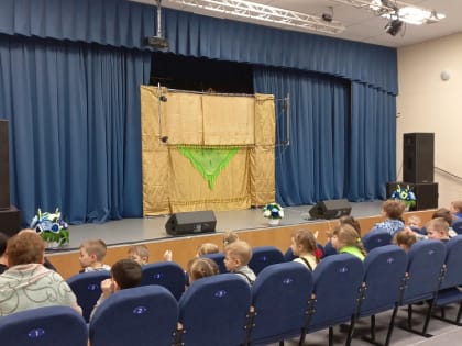 Кукольный театр общества инвалидов района выступил на большой сцене в Линево