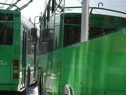 Троллейбусы вечером 14 июня перестанут ходить до площади Труда