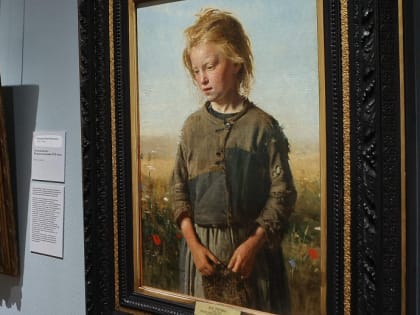 «Нищую» и другие шедевры русской живописи привезли в Новосибирск