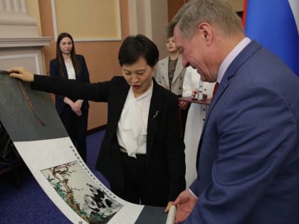 Делегации городов-побратимов поздравили Новосибирск с юбилеем