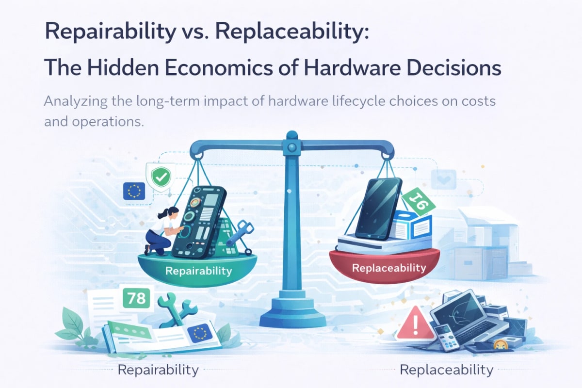 Repairability vs. Replaceability: Hidden Hardware Costs - Selectronyx electronics compliance blog
