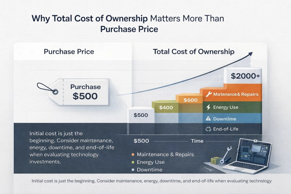 Why TCO Matters More Than Purchase Price - Selectronyx electronics compliance blog