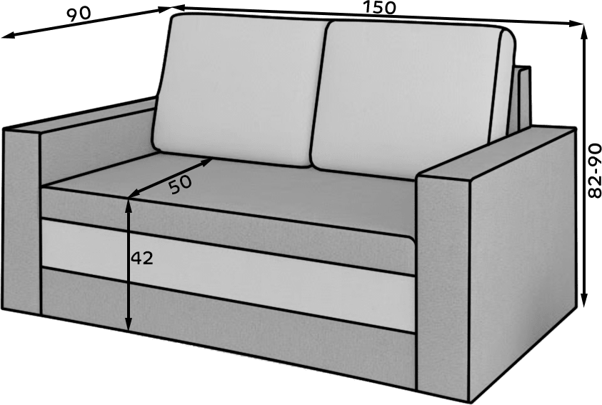 Canapea Wave, Material Kronos 09, Mobarta