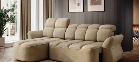 New! Beneth Corner Sofa – Comfort and Modern Design in One