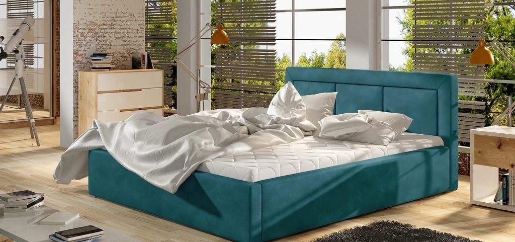 Belluno Upholstered Bed With Container 160x200