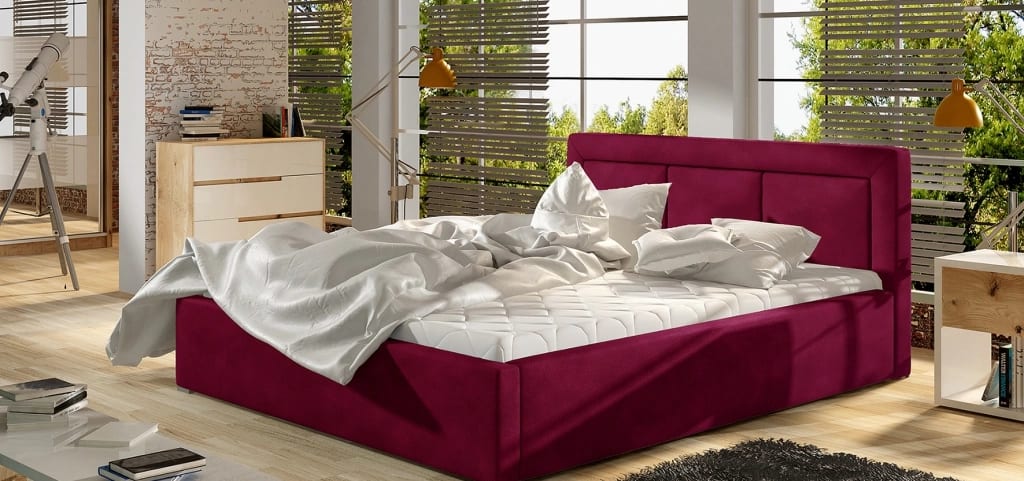 Belluno Upholstered Bed With Container 200x200