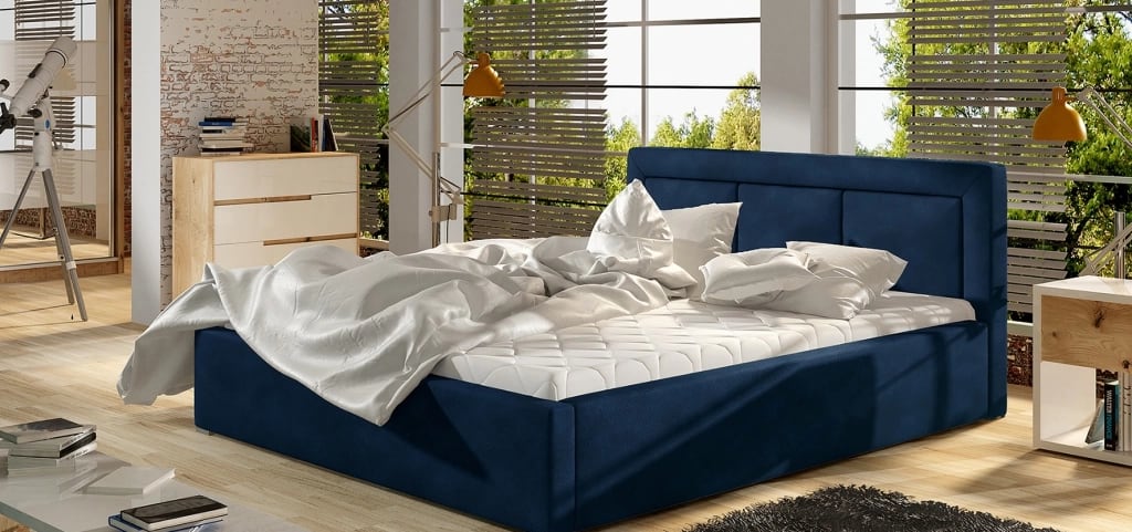 Belluno Upholstered Bed With Container 180x200