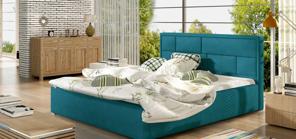 Latina Upholstered Bed With Container 180x200 cm