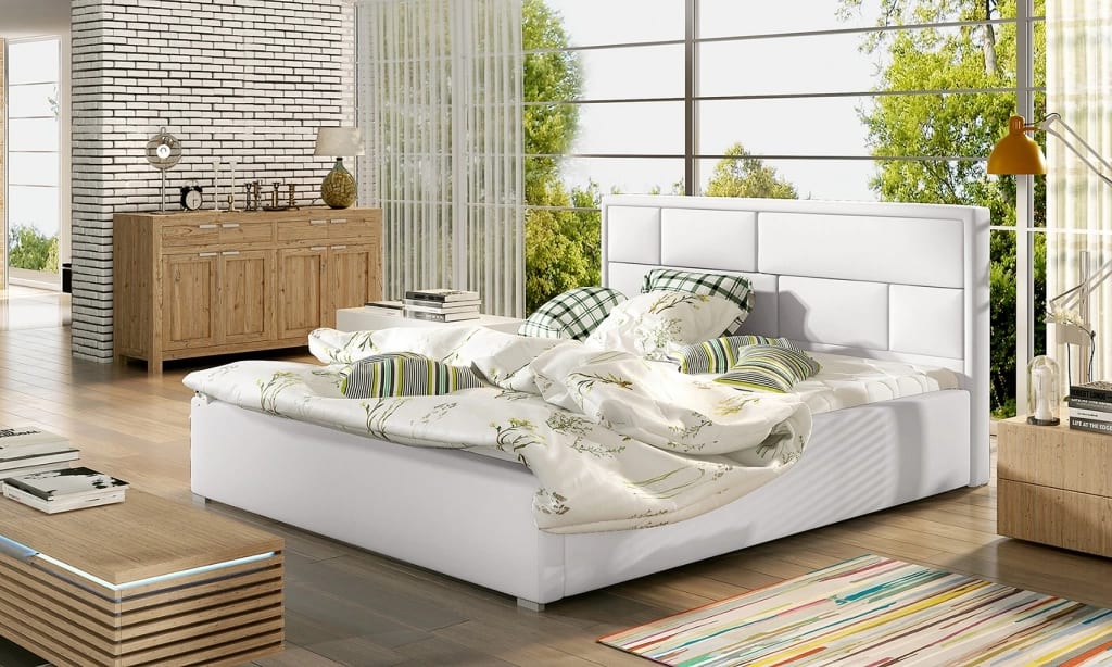 Latina Upholstered Bed With Container 140x200 cm