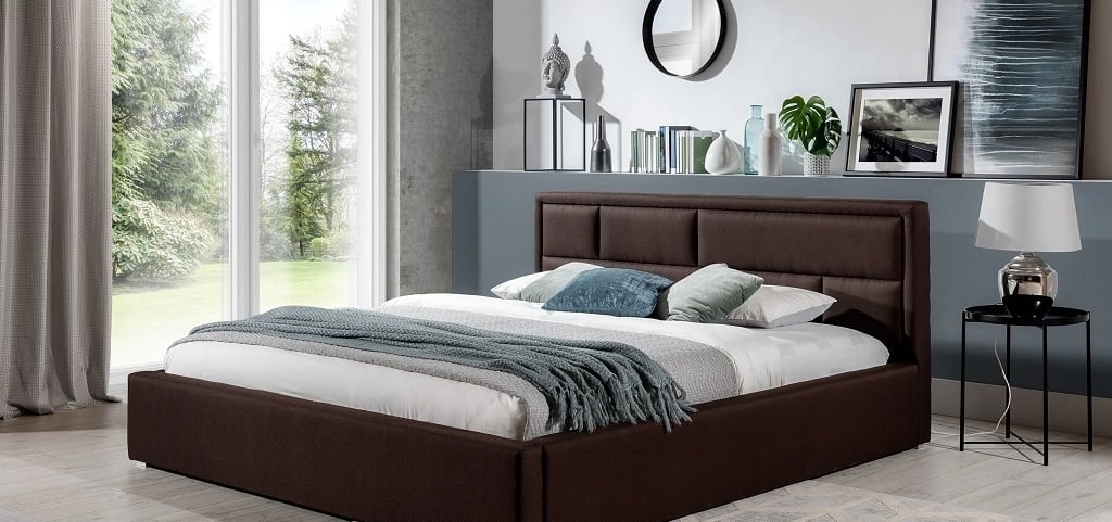 Latina Upholstered Bed With Container 160x200 cm