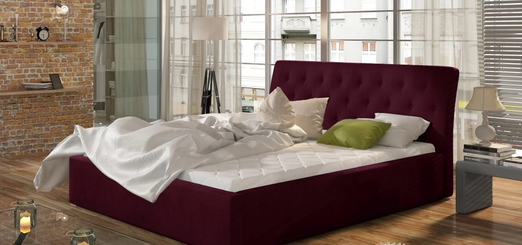 Milano Upholstered Bed With Container 200x200 cm