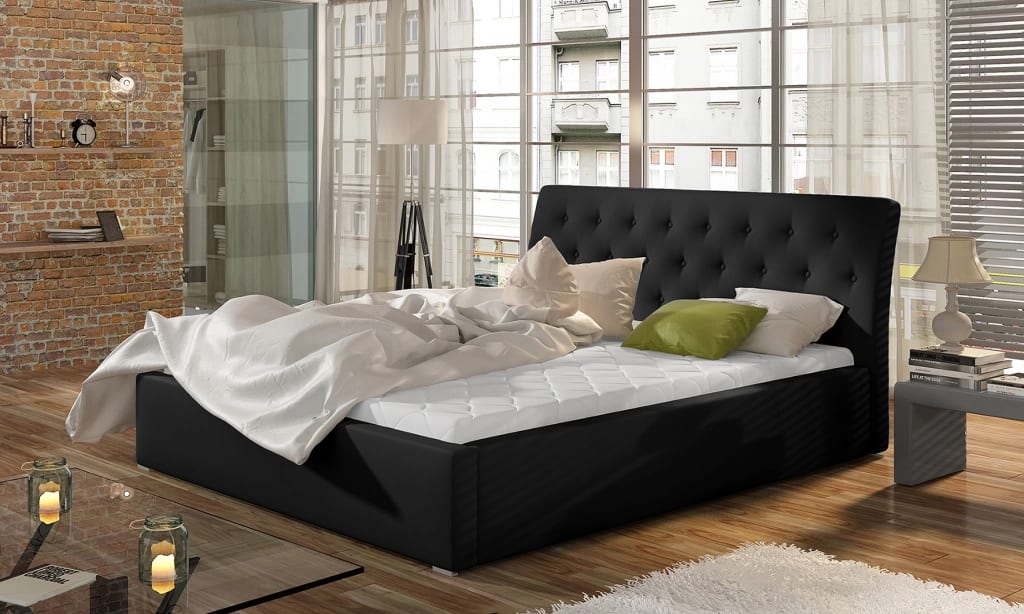 Milano Upholstered Bed With Container 140x200 cm