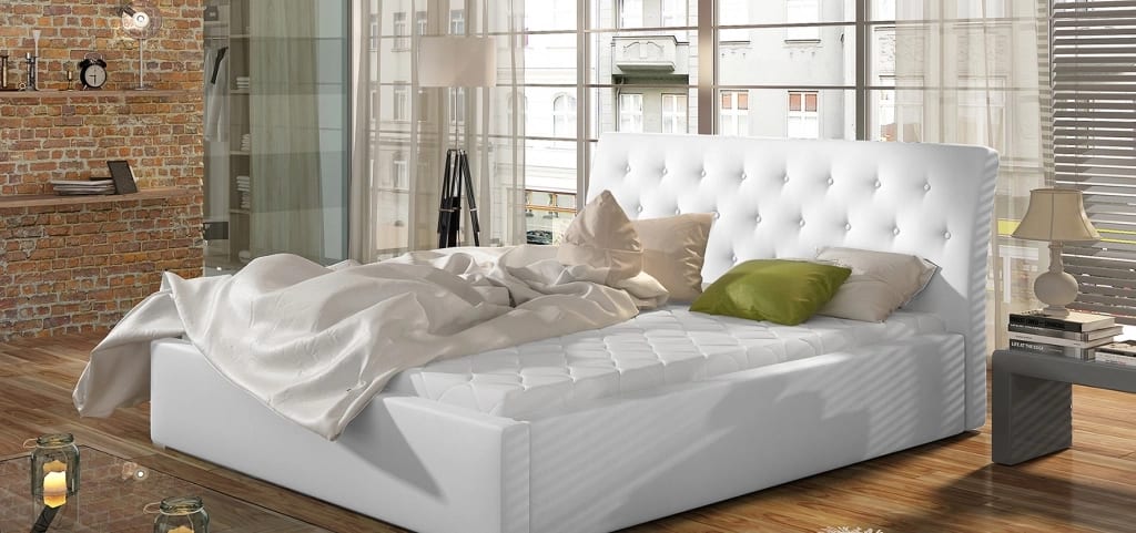 Milano Upholstered Bed With Container 160x200 cm