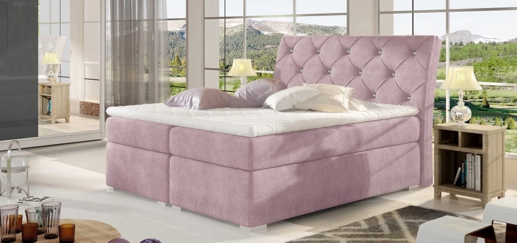 Balvin Continental Bed With Container 160x200cm