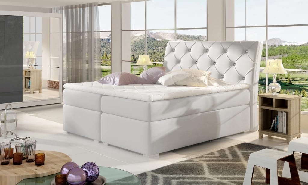 Balvin Continental Bed With Container 180x200cm